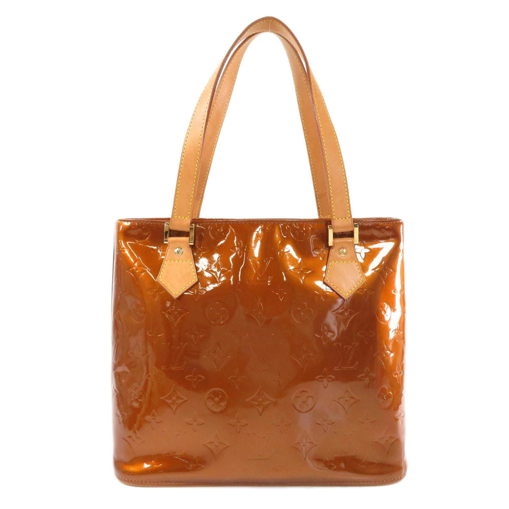 Louis Vuitton Vernis Handbag Houston Black